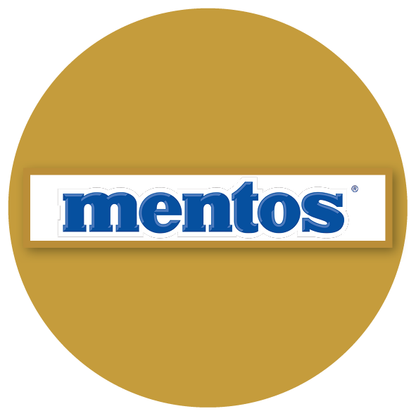 Adventskalender mit Mini Mentos Fruit Mix