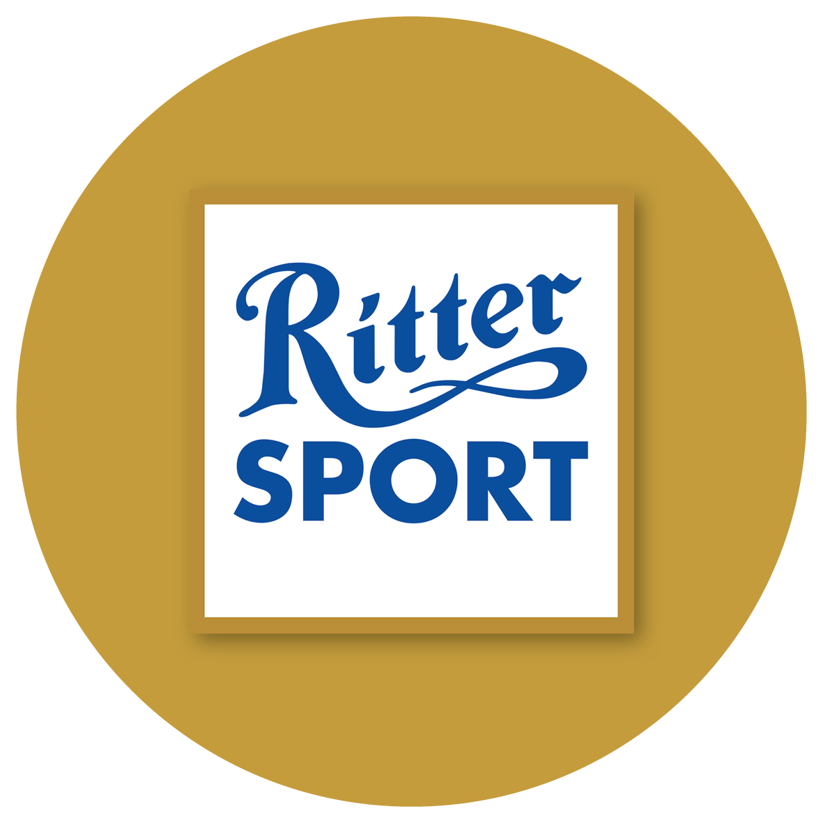Adventskalender mit Ritter Sport Mini Bunter Mix