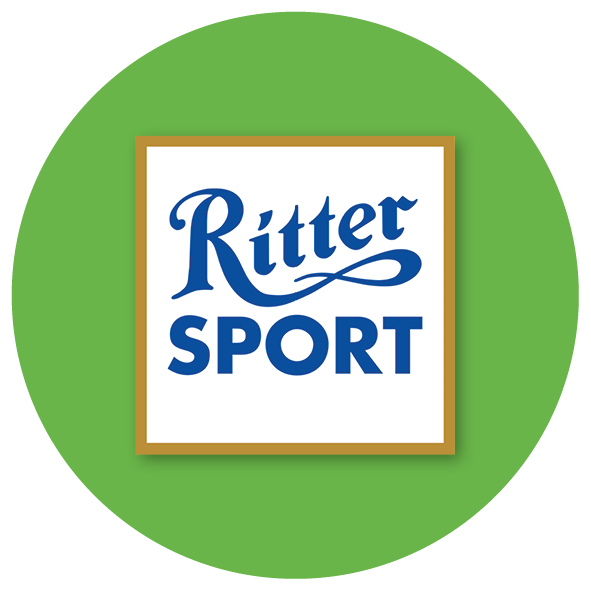 Plastikfreier Adventskalender mit Ritter Sport Mini Bunter Mix